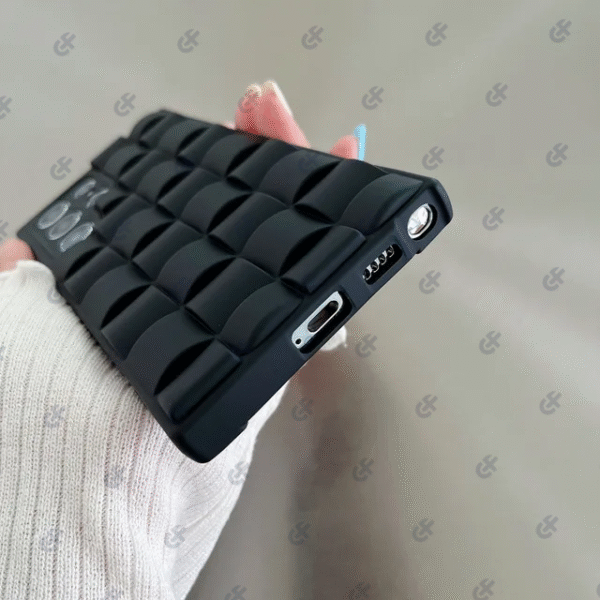 3D Magic Square Lattice Weave Mobile Phone Case for SAMSUNG - Image 9