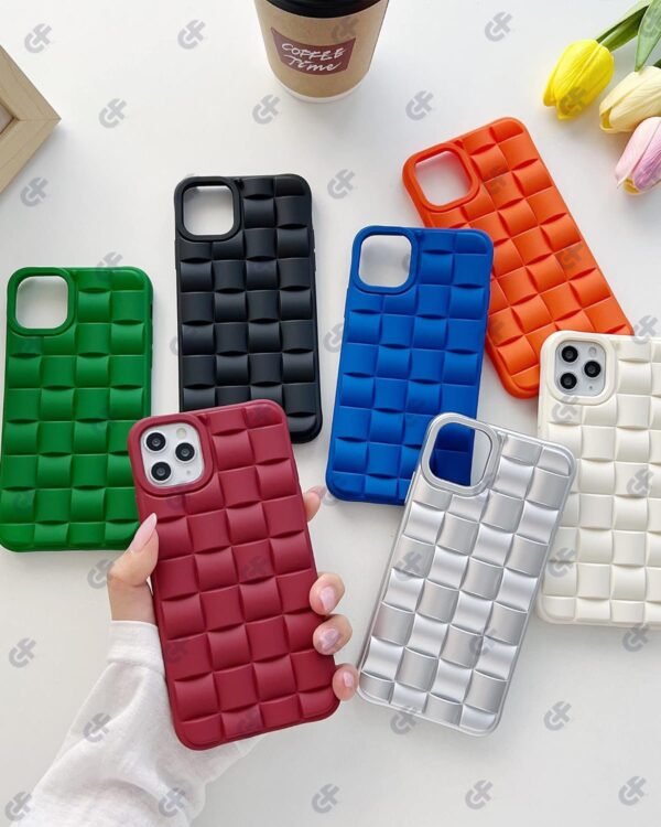 3D Magic Square Lattice Weave Mobile Phone Case for SAMSUNG