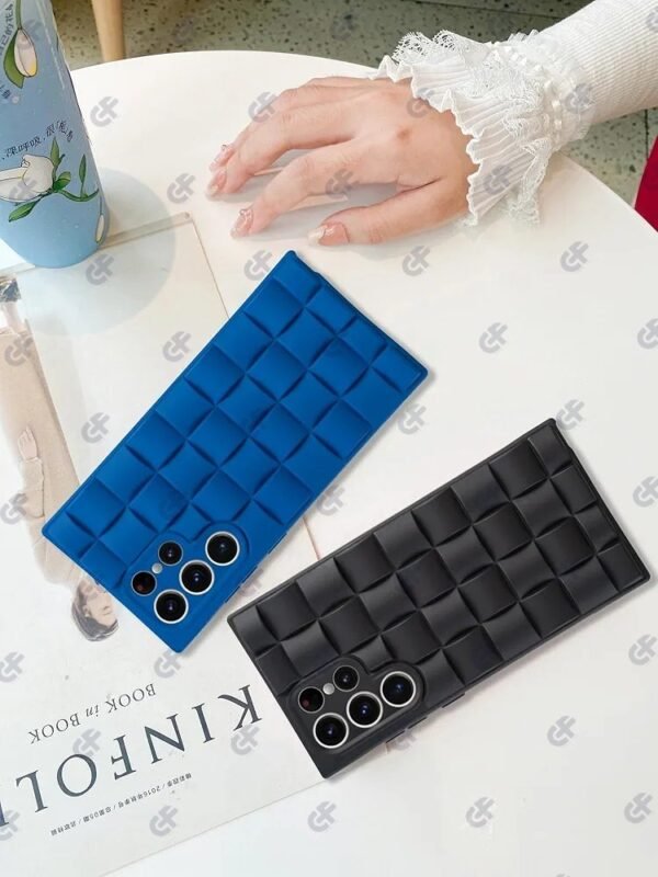 3D Magic Square Lattice Weave Mobile Phone Case for SAMSUNG - Image 7